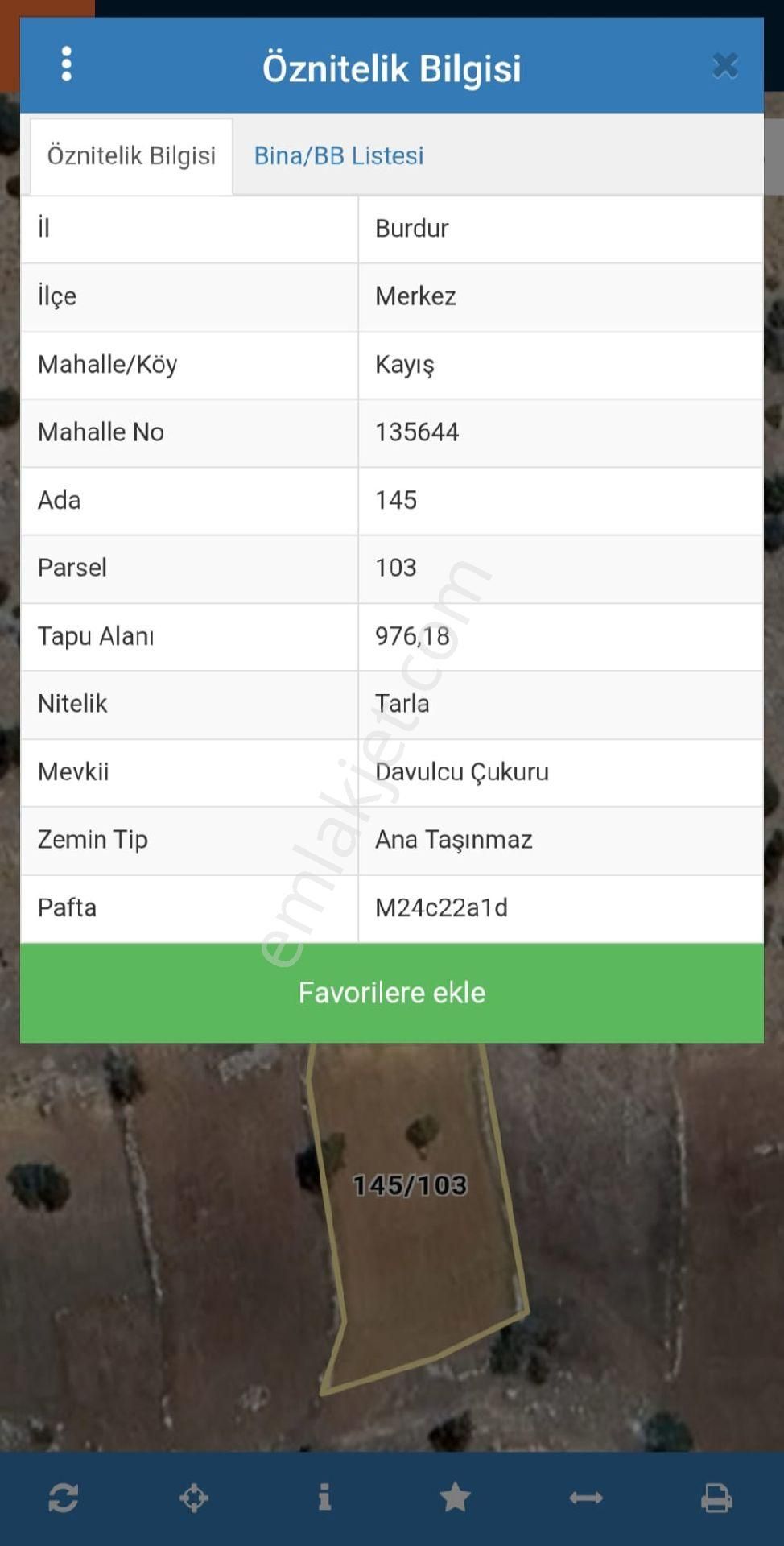Burdur Merkezde 3 Tapu 230.000bin - Görsel 2