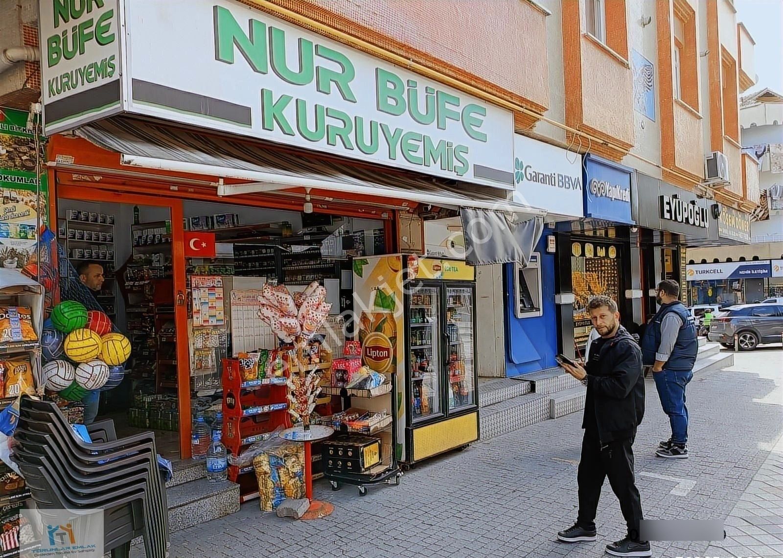 Torunlar Emlak Satılık Yeni Mh. Yürüyüş Yolu Üzeri Giriş Dükkan