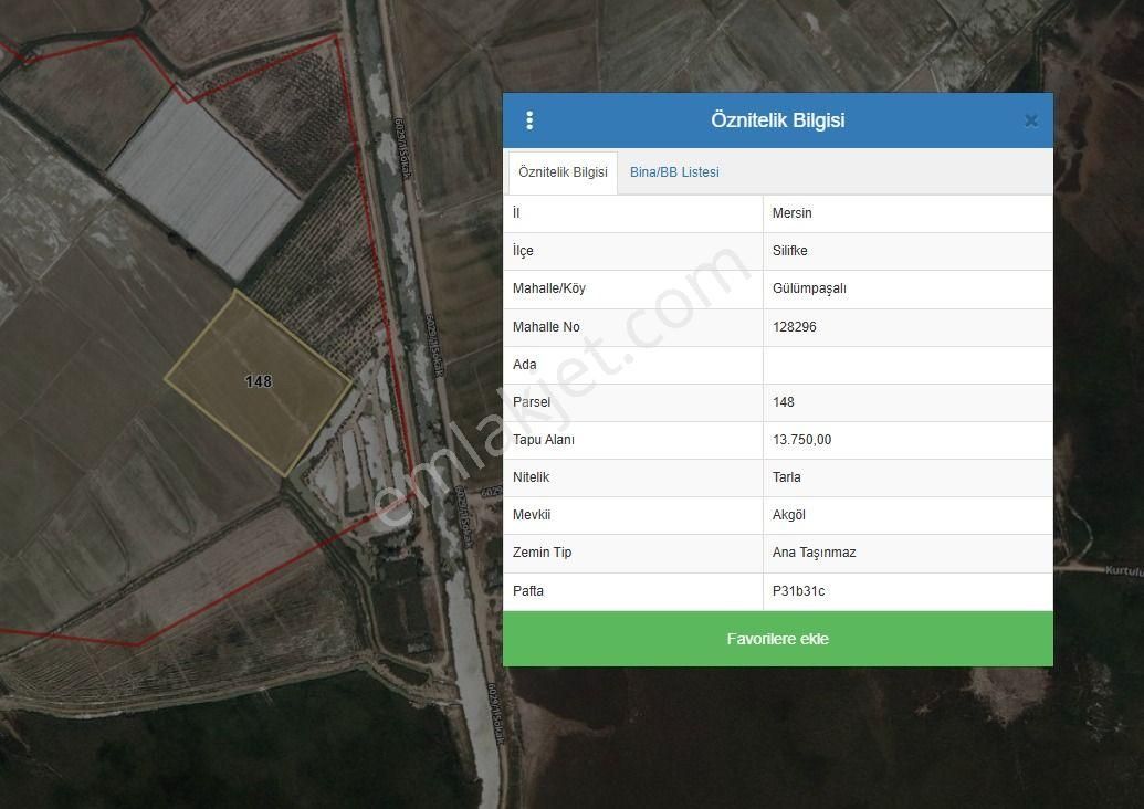 Remax Toros'tan Silifke Gülümpaşalı'da 13.750 M2 Satılık Tarla - Görsel 2
