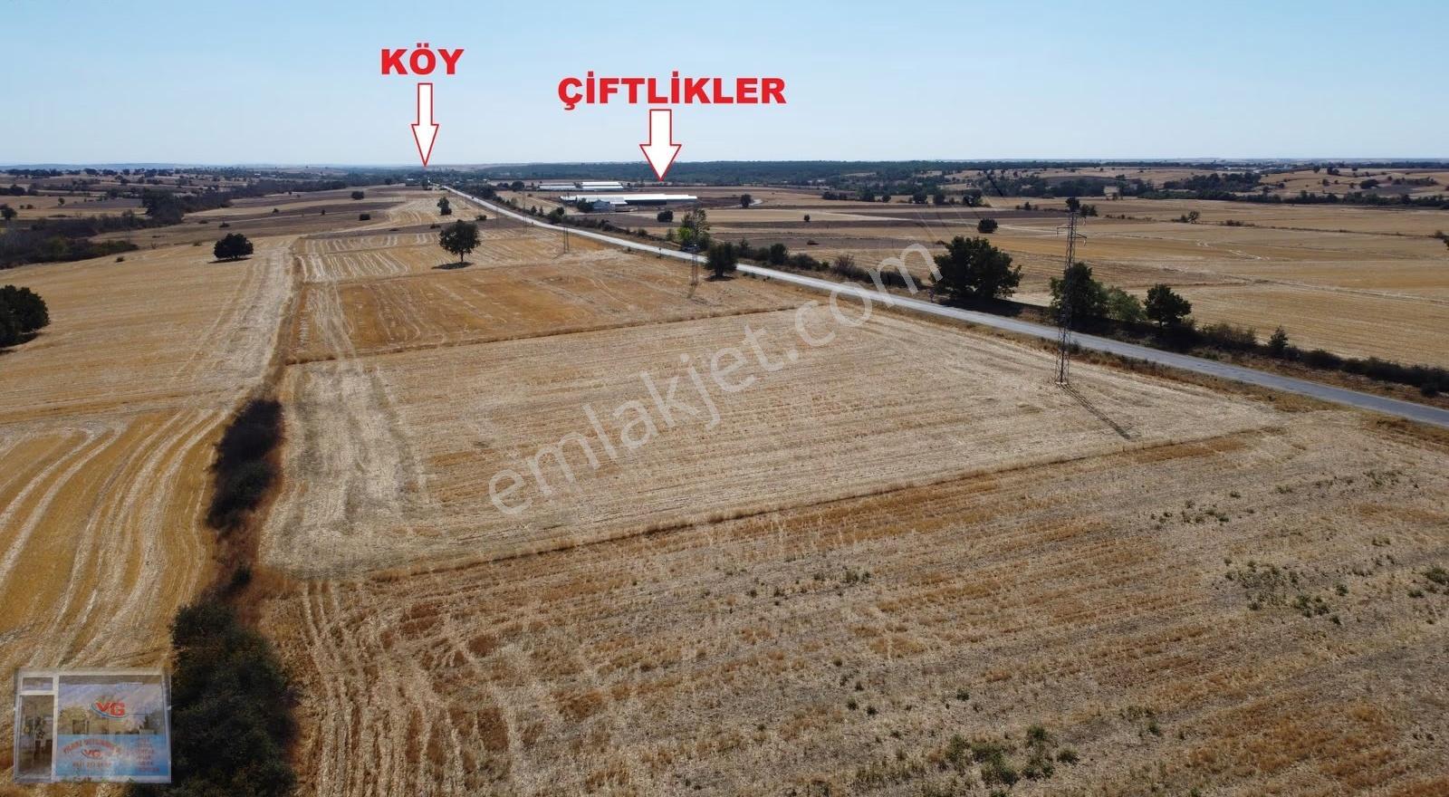 Kırklareli Merkez Tekkeşeyhler Köyünde Anayola Cephe Tarla - Görsel 3