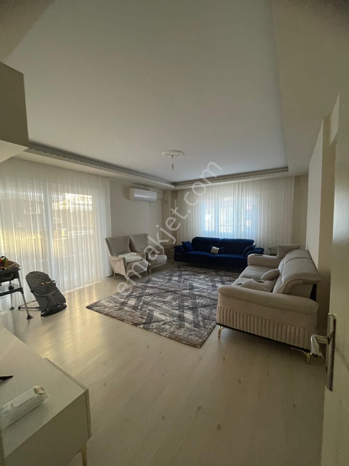 !!! Didim'de Uygun Fiyatlı Daire Havuzlu Güvenlikli Asansörlü Site İçerisinde 3+1 Ayrı Mutfak !!! - Görsel 3