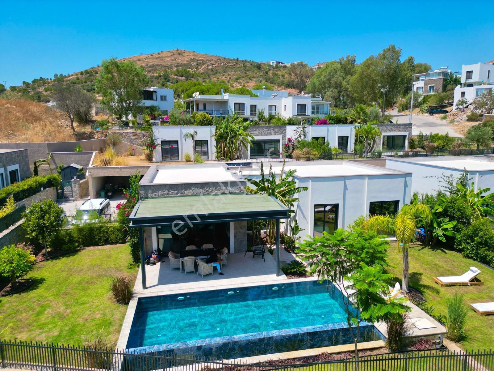 Gümüşlük Dereköy Mahallesi Doğa İle İç İçe Özel Havuzlu Müstakil Villa - Görsel 5