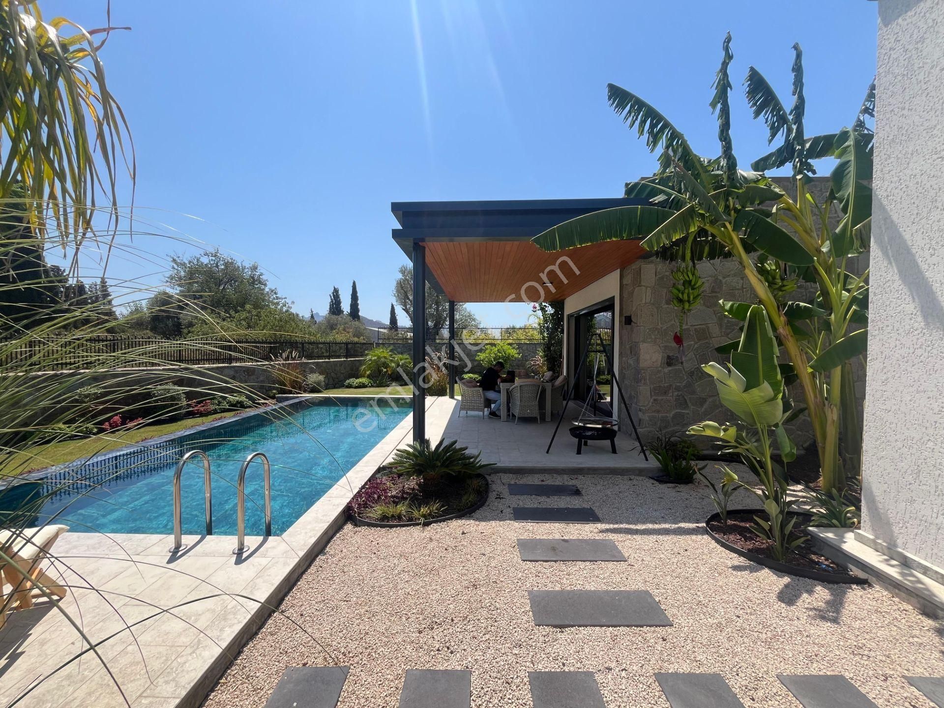 Gümüşlük Dereköy Mahallesi Doğa İle İç İçe Özel Havuzlu Müstakil Villa - Görsel 9