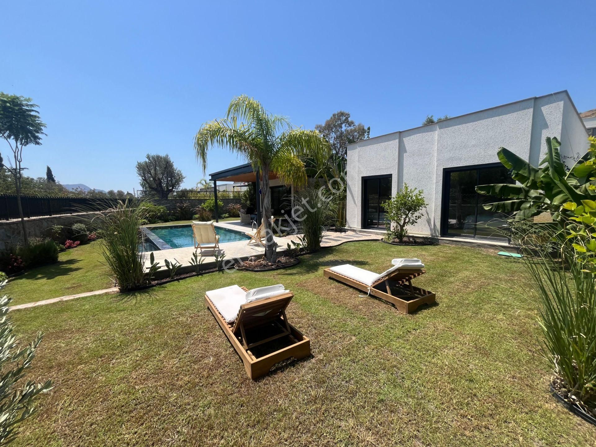 Gümüşlük Dereköy Mahallesi Doğa İle İç İçe Özel Havuzlu Müstakil Villa - Görsel 8