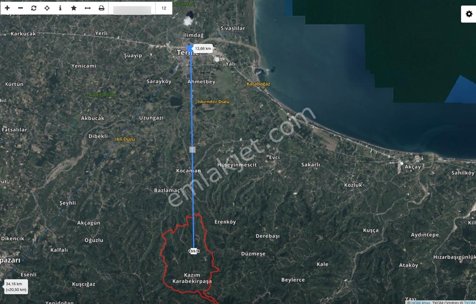 Truva // Burak Korkmaz'dan Satılık 7850m2 Fırsat Fındıklık