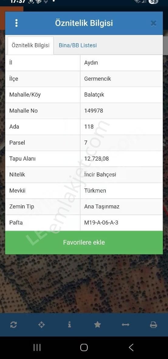 Müstakil Tapulu Muhteşem Konumda Zeytin Ve İncir Bahçeşi - Görsel 4