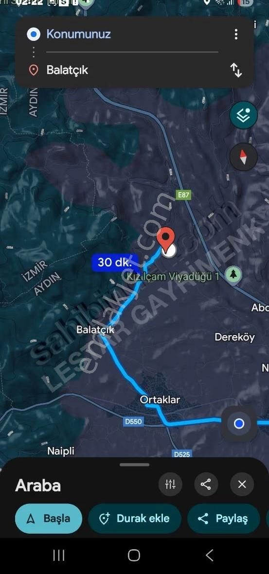 Şirince Yolu Üzerinde Harika Zeytinlik Ve İncirlik - Görsel 4