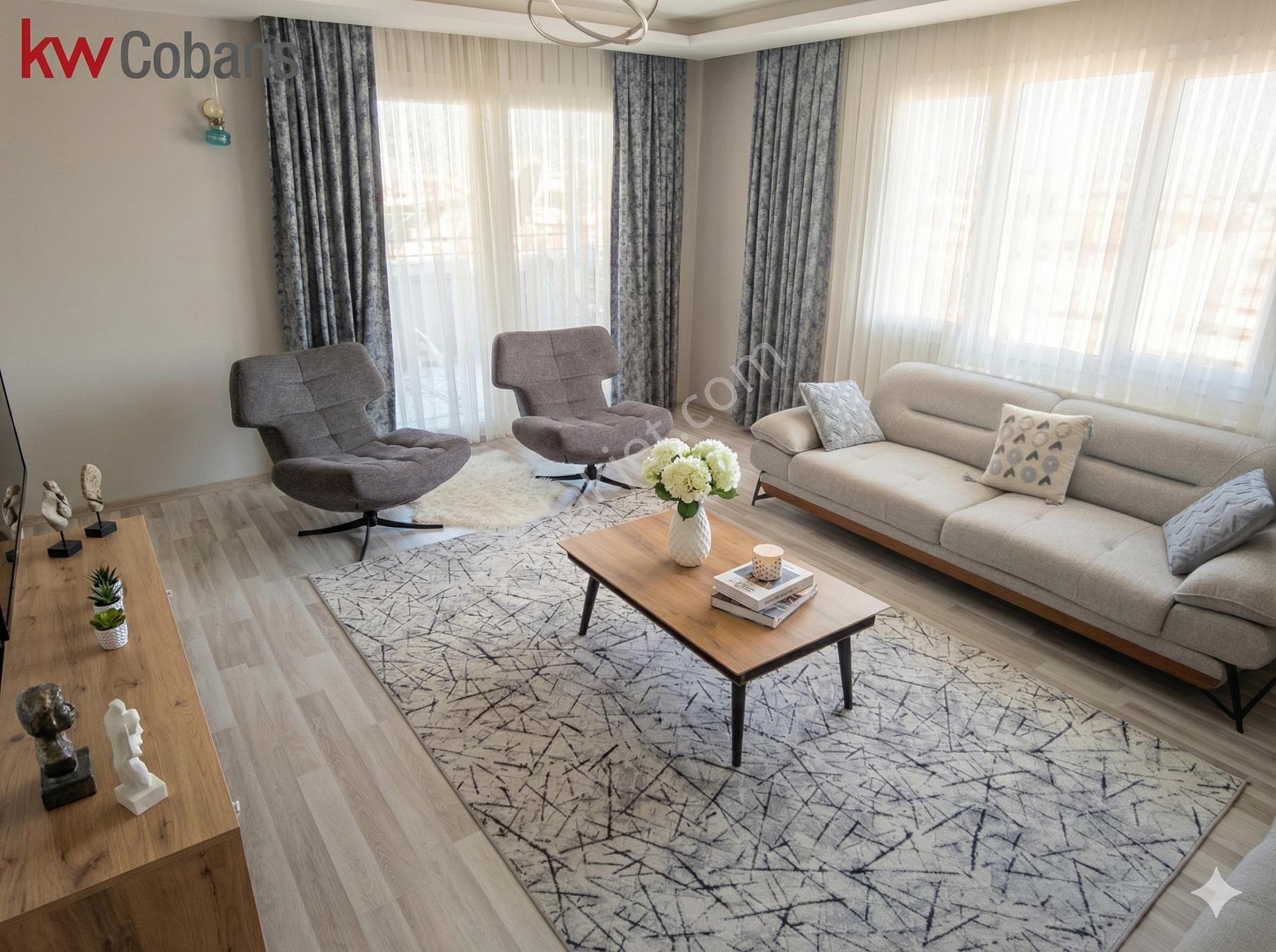 Kw Cobans'tan Yeşilova'da Geniş Ve Konforlu Full Yapılı Kaçmaz Satılık Daire! - Görsel 17