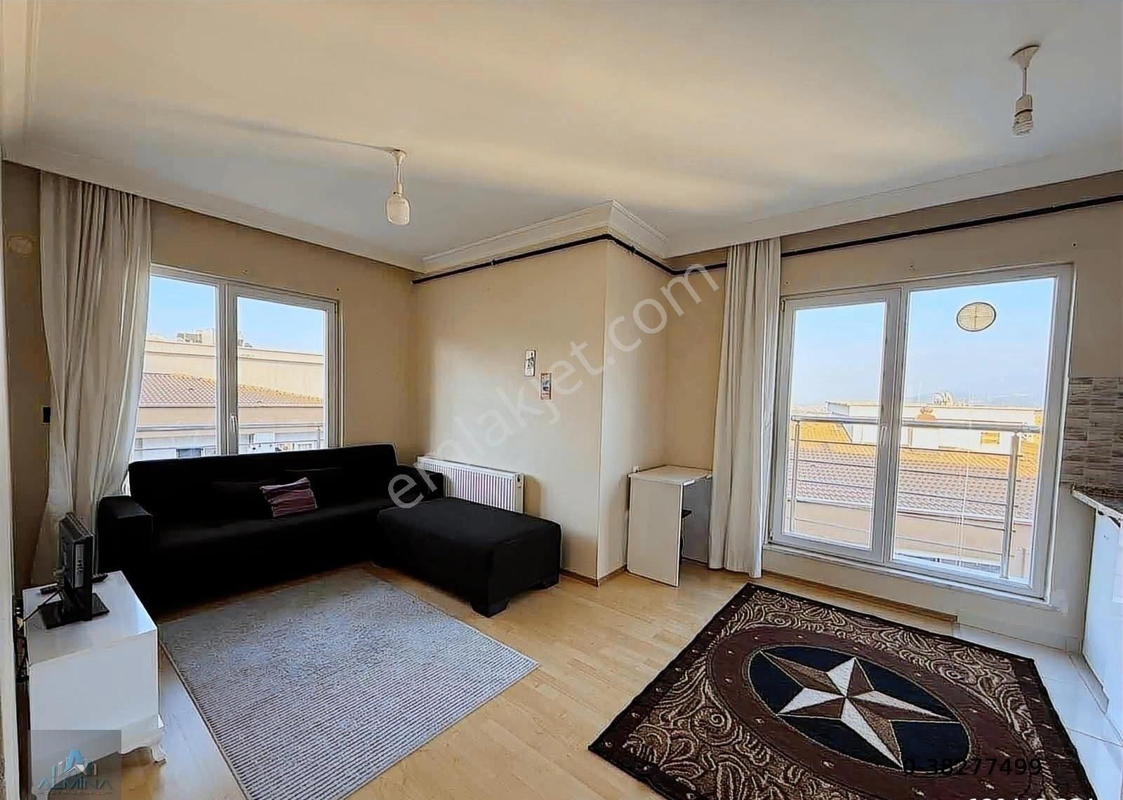 Almina'dan Cadde Üstü Site İçi Geniş M2 1+1 Kiralık Daire - Görsel 4