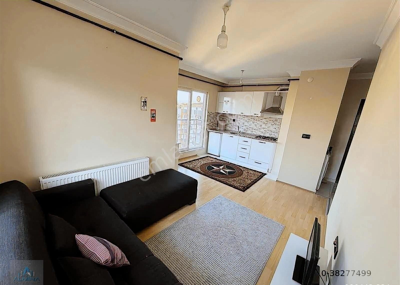 Almina'dan Cadde Üstü Site İçi Geniş M2 1+1 Kiralık Daire - Görsel 24
