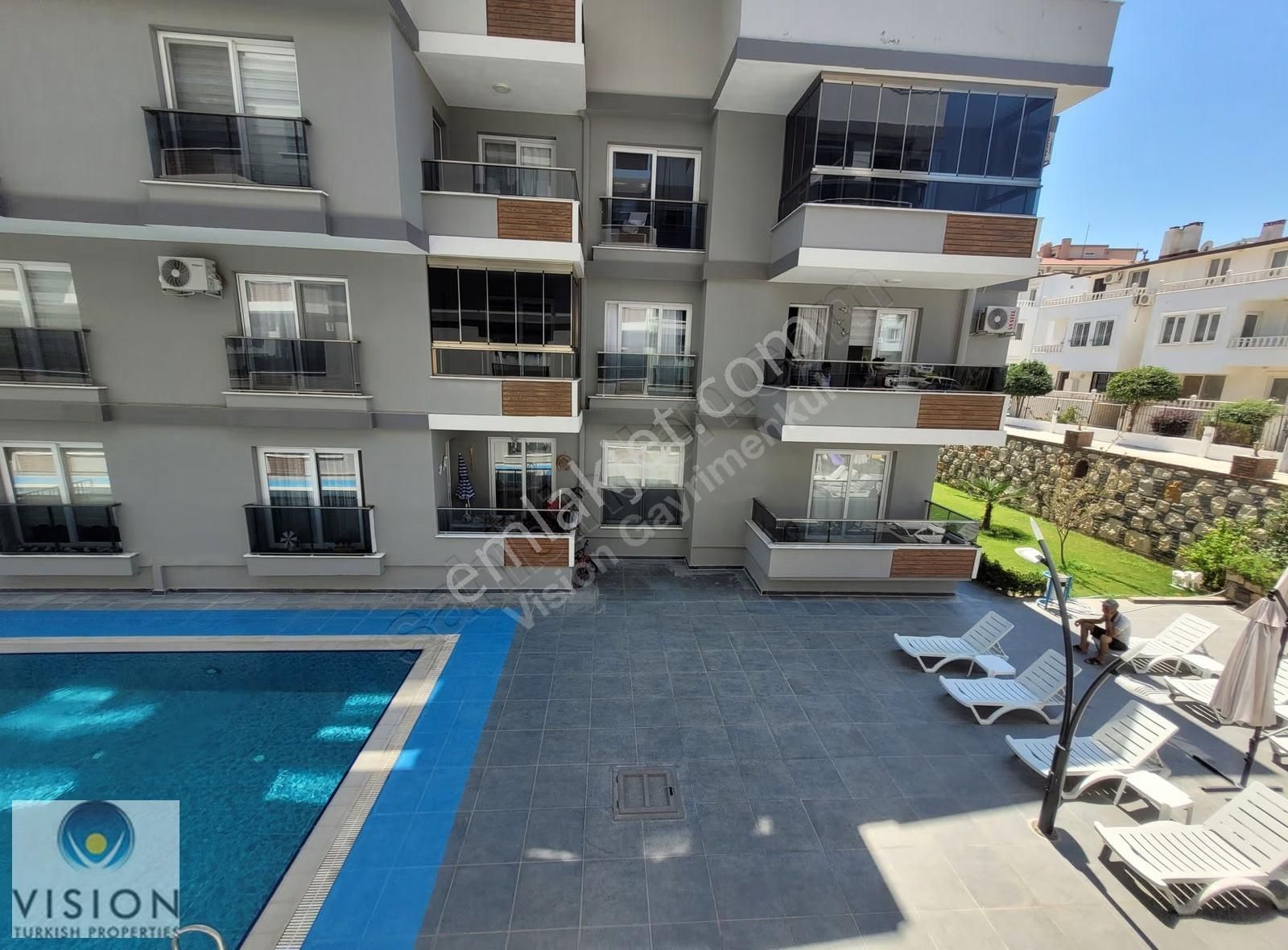 Didim Efelerde Havuzlu Sitede Satılık 1+1 Daire - Görsel 12