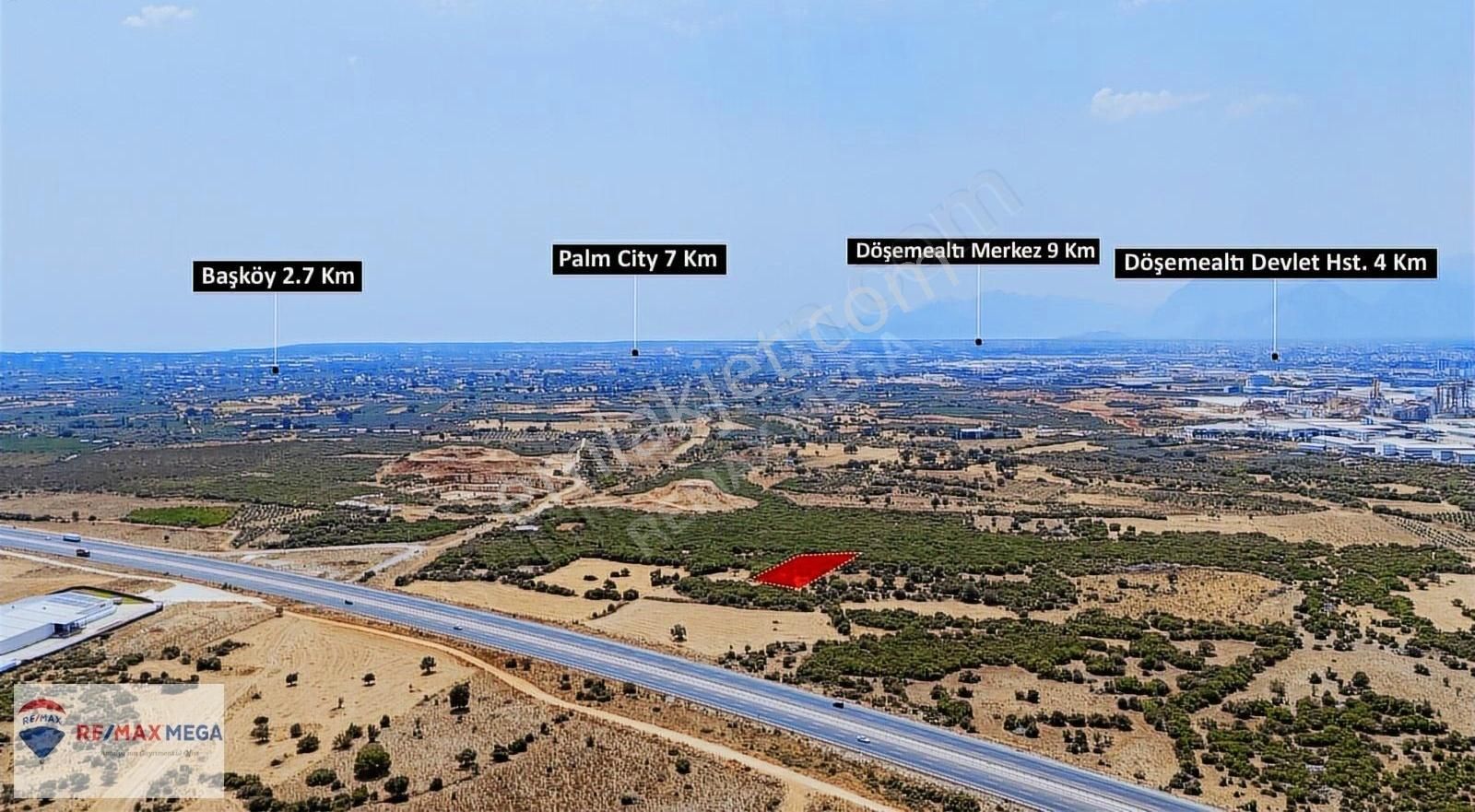 Antalya Kepez Başköy'de Organize Sanayi Arkası Ticari Arsa - Görsel 3