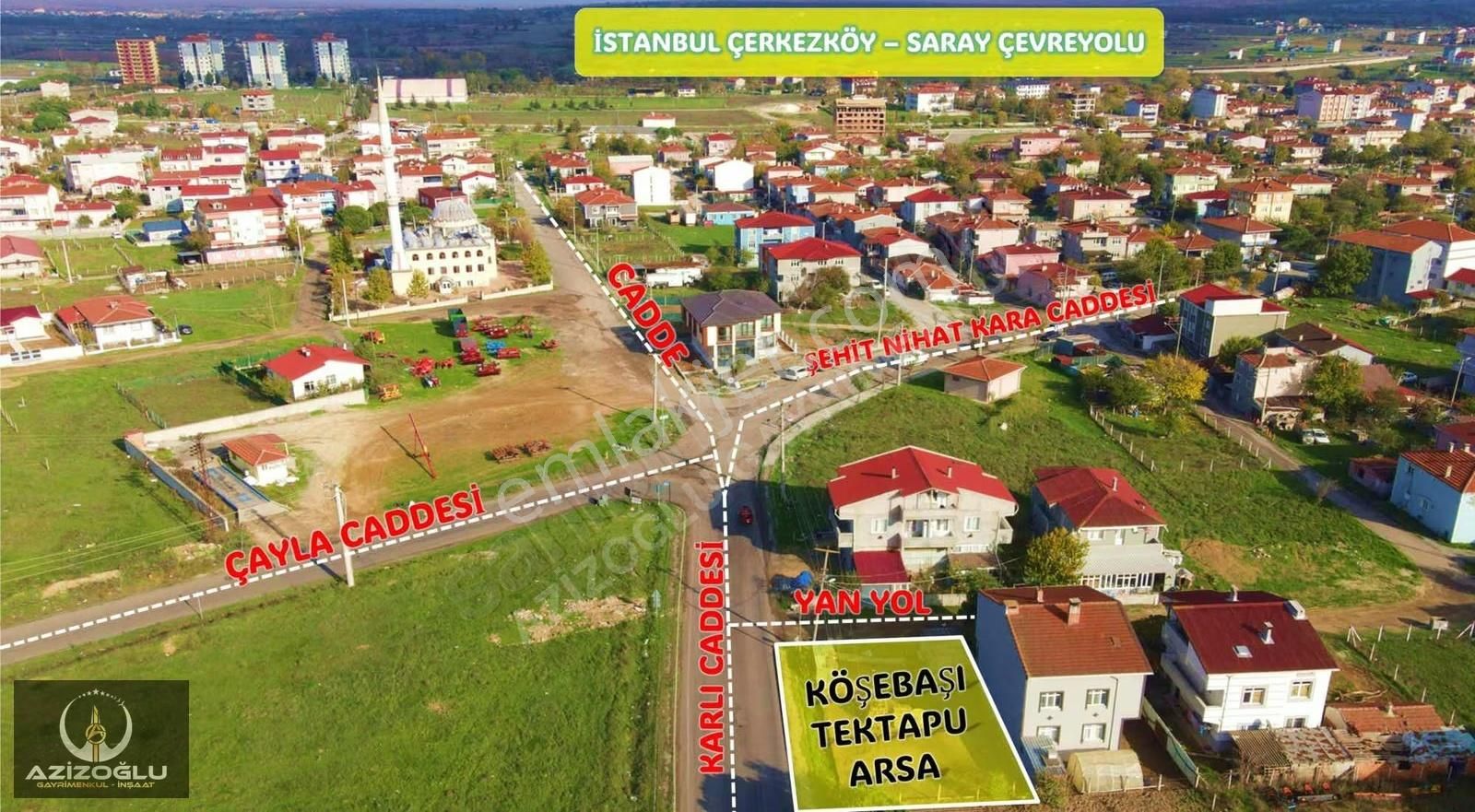 Cadde Üzeri Köşe Nokta! Kaçmaz Fırsat 281m2 İmarlı Arsa - Görsel 7