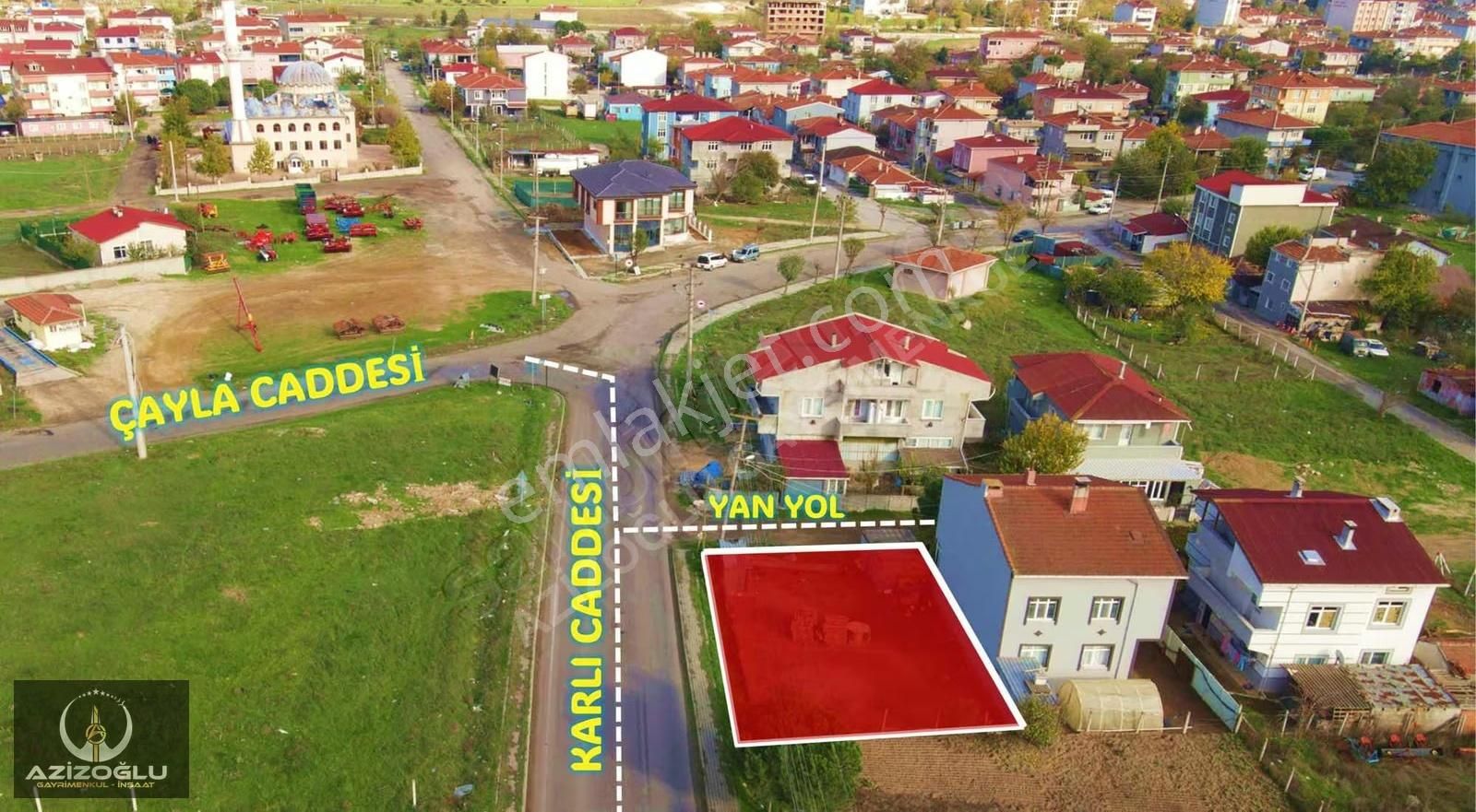 Cadde Üzeri Köşe Nokta! Kaçmaz Fırsat 281m2 İmarlı Arsa - Görsel 5