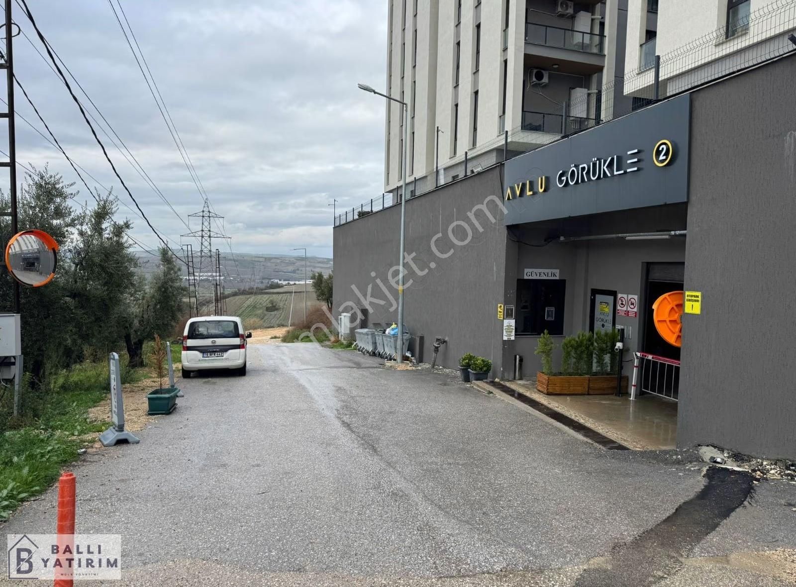 Ballı'dan Avlu2 Sitesinde Manzaralı 2+1 Eşyalı Kiralık Daire