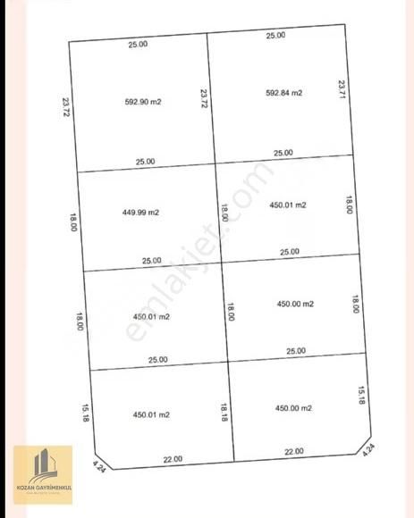Kozan Gayrimenkul'den Ağlıboğaz'da Muhteşem 450 M2 Arsa - Görsel 2