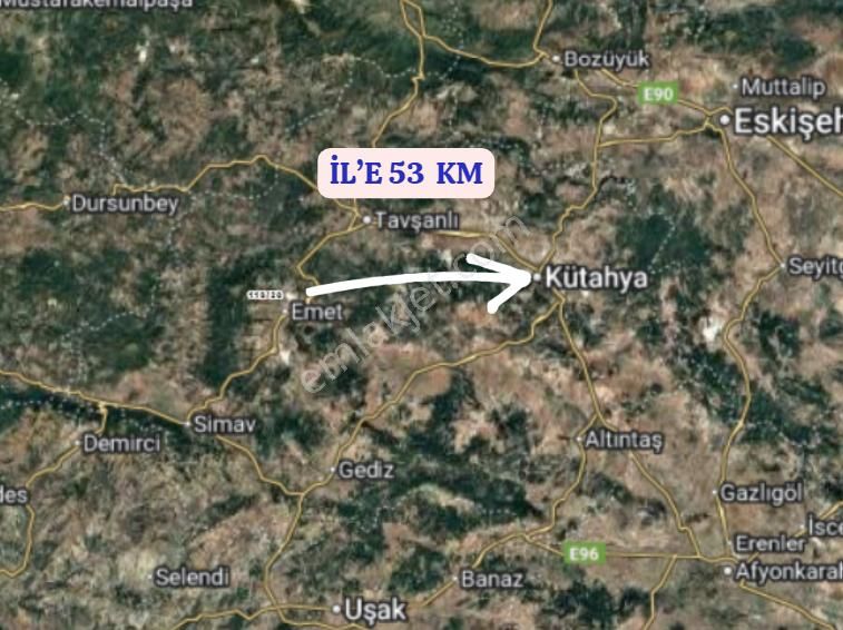 Kütahya Emet Musalar Köyünde 683 M² Arsa Satılıktır - Görsel 6