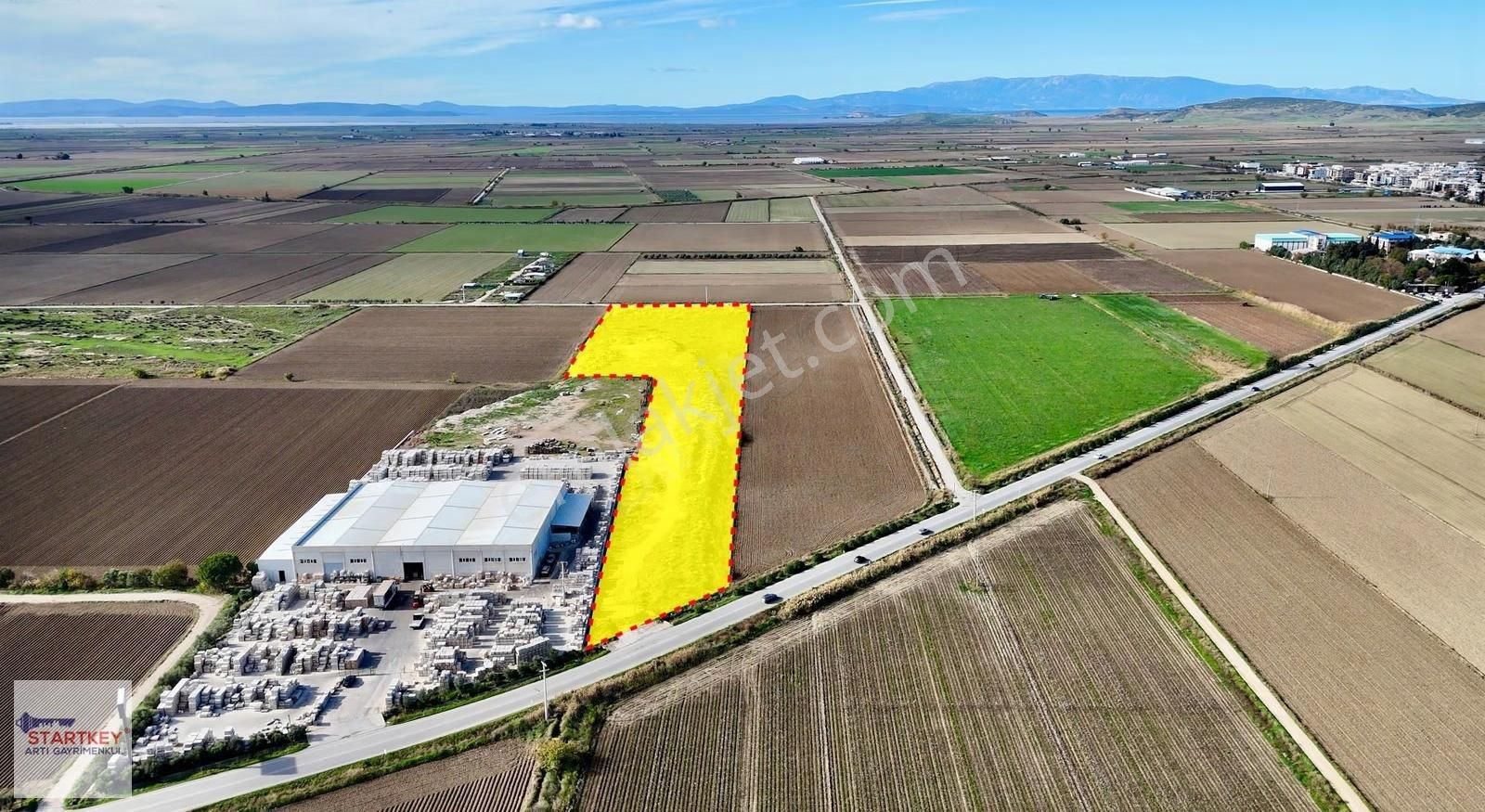 Menemen Seyrek Satılık Soğuk Hava Deposu İmarlı Arsa - Görsel 3