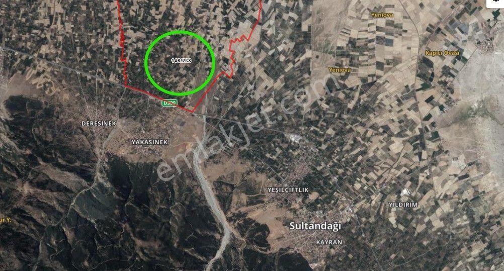 Akçay Emlak'tan Sultandağı Yakasenek Mahallesinde Kooperatif Suyu Bulunan Satılık Tarla - Görsel 30