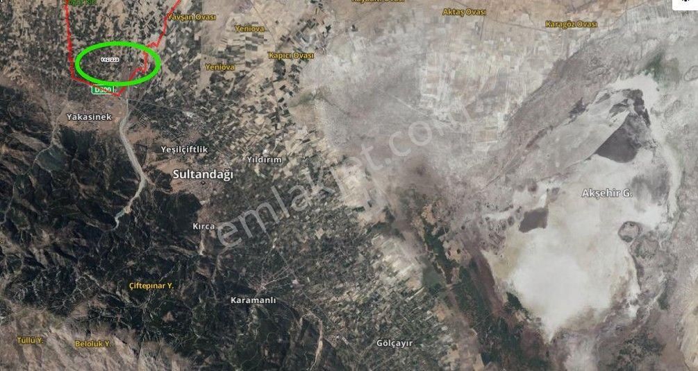 Akçay Emlak'tan Sultandağı Yakasenek Mahallesinde Kooperatif Suyu Bulunan Satılık Tarla - Görsel 32