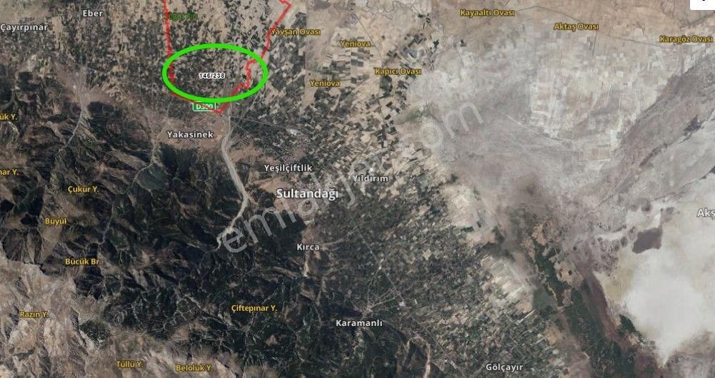 Akçay Emlak'tan Sultandağı Yakasenek Mahallesinde Kooperatif Suyu Bulunan Satılık Tarla - Görsel 31