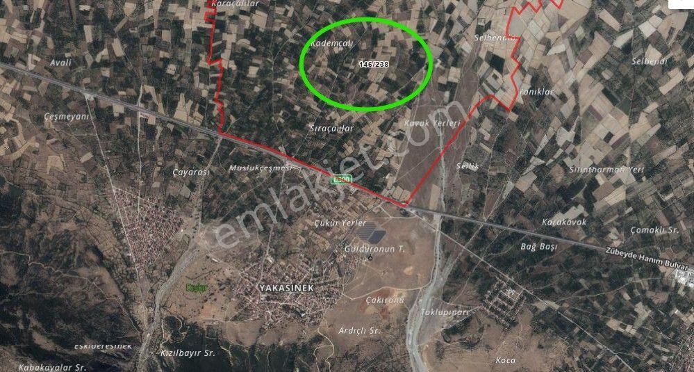 Akçay Emlak'tan Sultandağı Yakasenek Mahallesinde Kooperatif Suyu Bulunan Satılık Tarla - Görsel 29