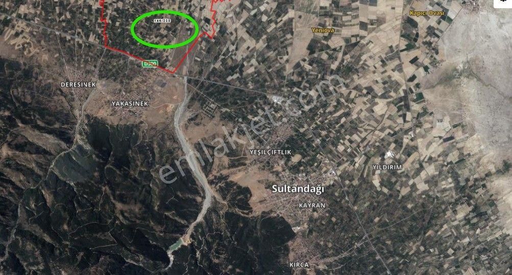 Akçay Emlak'tan Sultandağı Yakasenek Mahallesinde Kooperatif Suyu Bulunan Satılık Tarla - Görsel 33