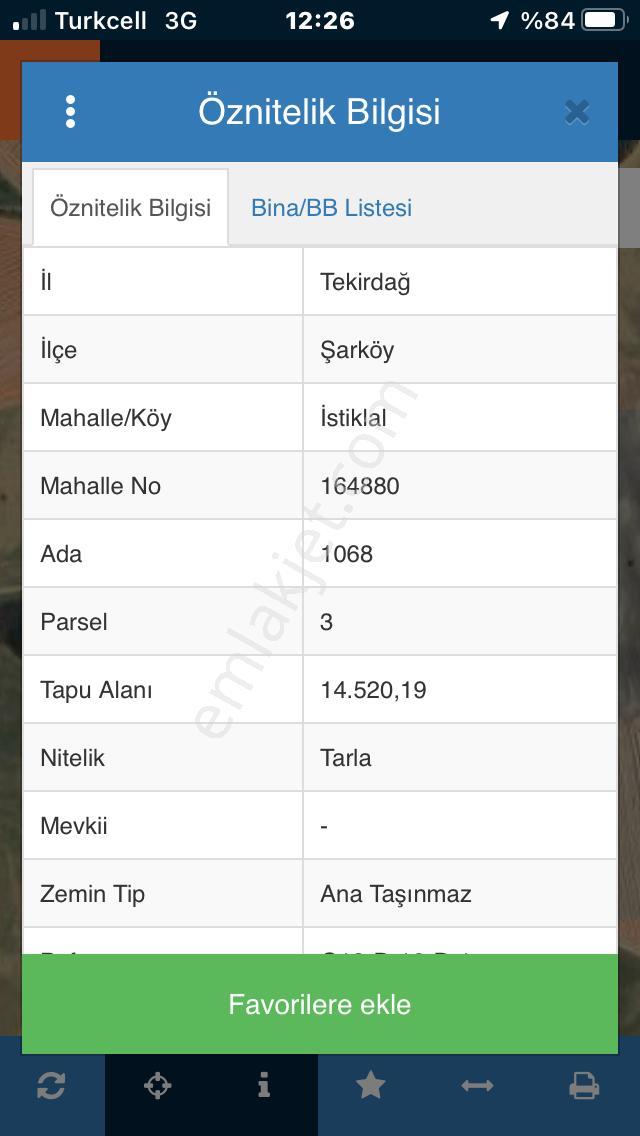 Şarköy De Işık Emlaktan İstiklal Mah De 14500 M2 Cevizlik - Görsel 28