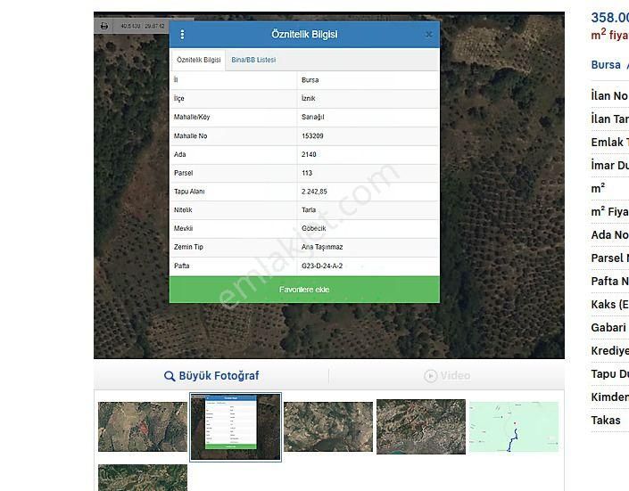 My Ekipdenbursa İznikdeheebütçeyeuygunhobibahçelerihisseli Değil Müstakiltapu - Görsel 20
