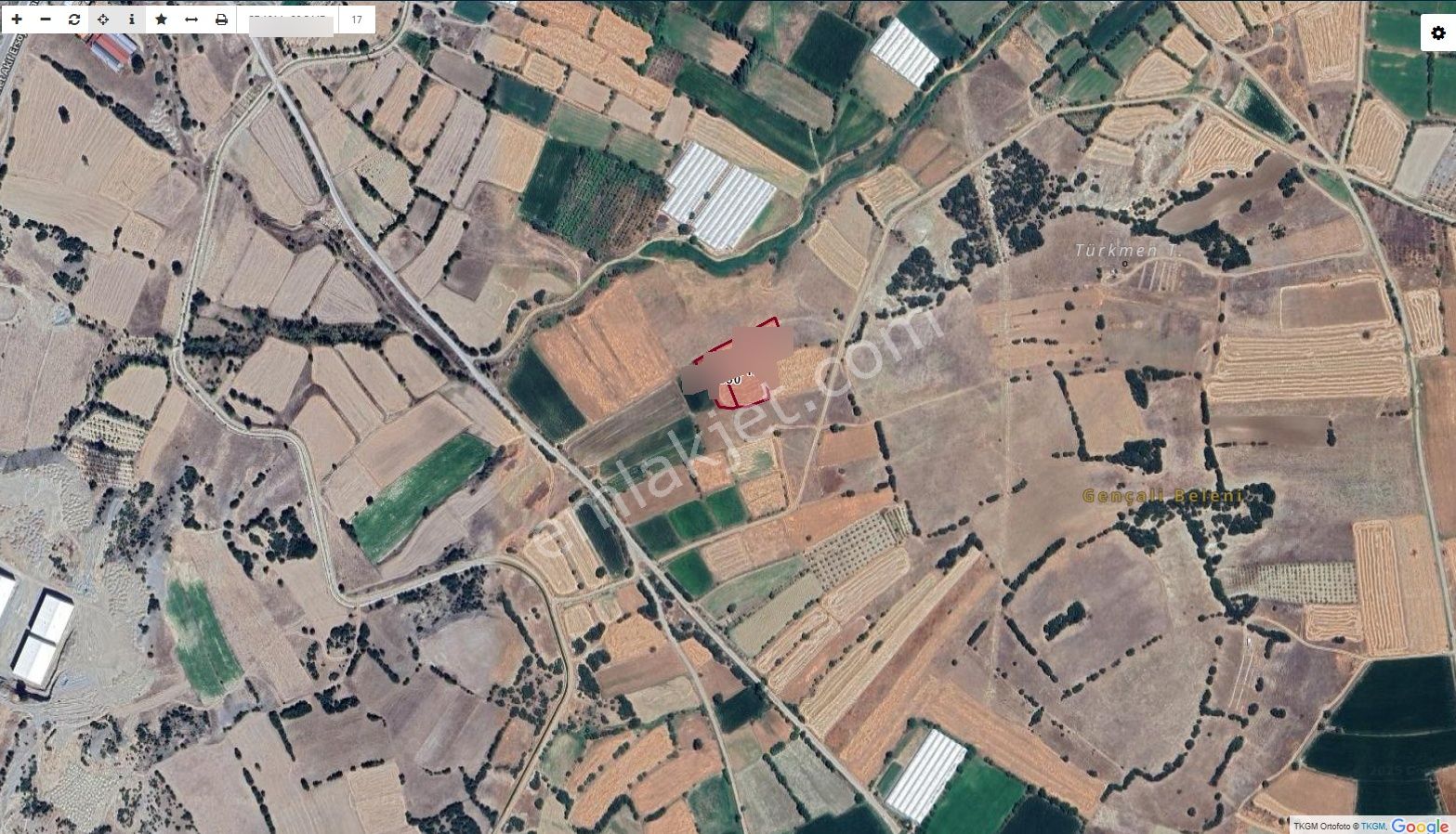 Yusufça Sanayi Altı 4870 M2 Tarla