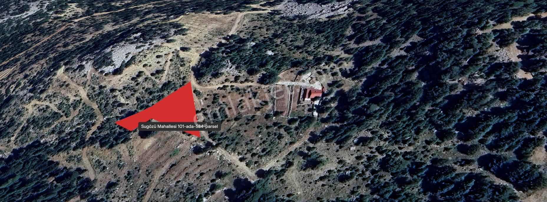 Sugözü Mahallesinde Hem Yazlık Hem Bahçe Yapımına Uygun Muhteşem Tarla - Görsel 2