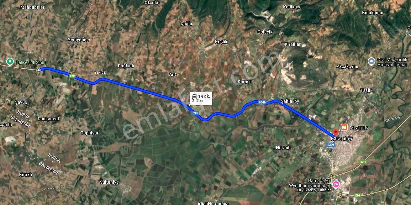 |karacabey| Bursa - Çanakkale Yolu'na Cephe Yatırımlık Arazi! - Görsel 6