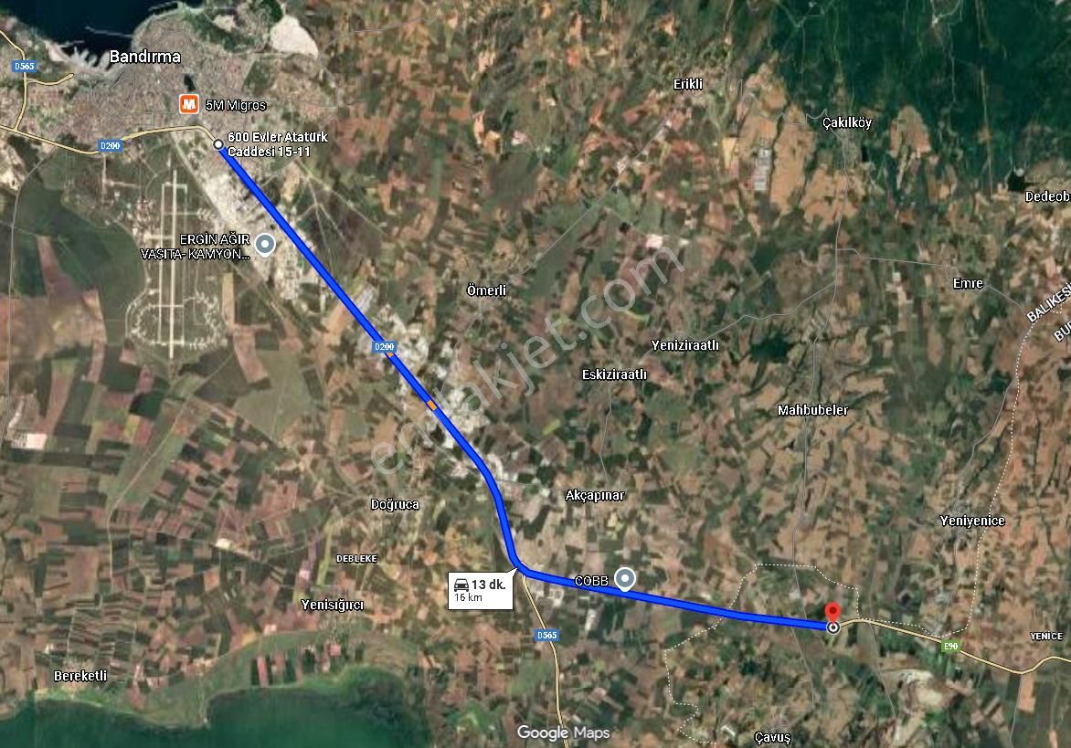 |karacabey| Bursa - Çanakkale Yolu'na Cephe Yatırımlık Arazi! - Görsel 5