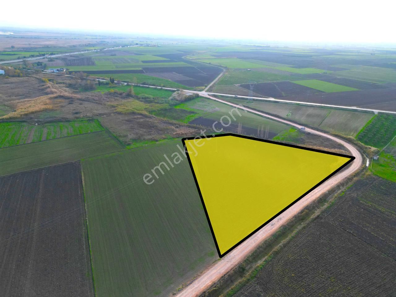 |karacabey| Harika Konumda Yol Su Elektrik Olan Yatırımlık Arazi! - Görsel 10