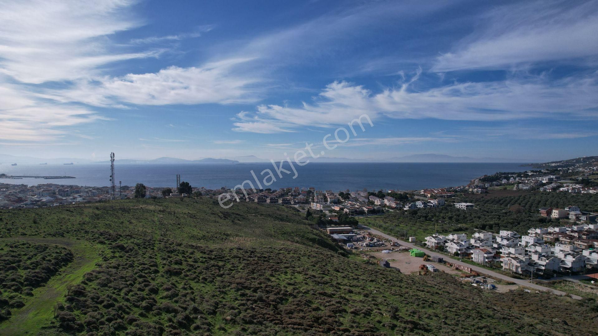 Egenin İncisi Çandarlı Merkezde Deniz Manzaralı Arsa - Görsel 16
