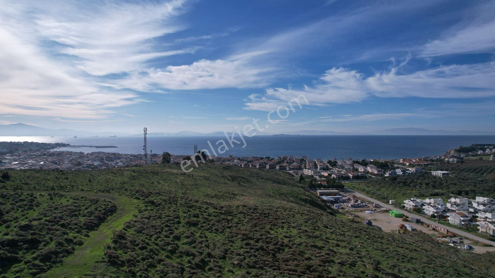 Egenin İncisi Çandarlı Merkezde Deniz Manzaralı Arsa - Görsel 8