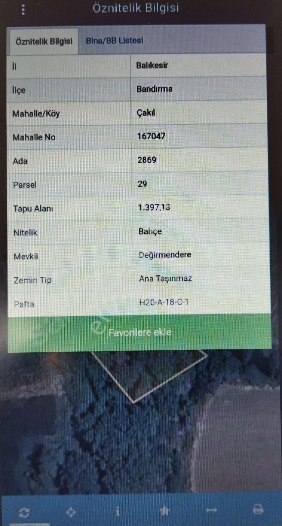 Frank Group | Satılık Bahçe Bandırma / Çakıl Mahallesi