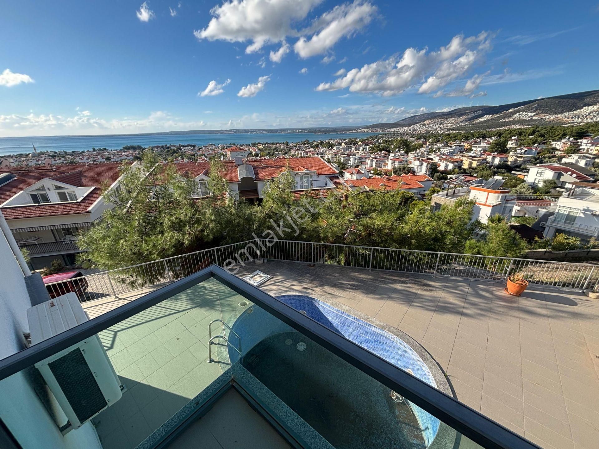 Didim Akbükte Müstakil Havuzlu Ful Deniz Manzaralı Satılık Villa - Görsel 10