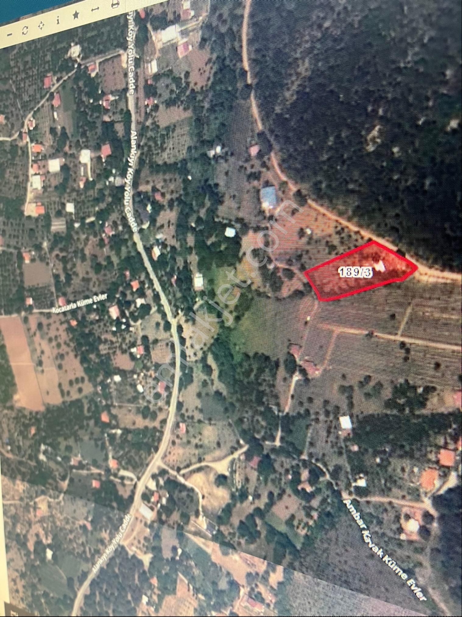 İzmir Bayındır Alankıyıda Muhteşem Konumda İmarlı Satılık Bahçe - Görsel 2