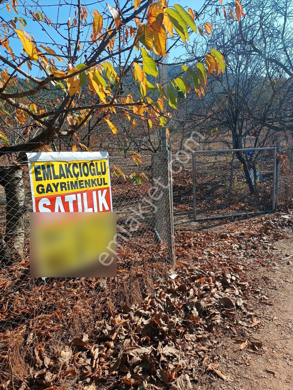 İzmir Bayındır Alankıyıda Muhteşem Konumda İmarlı Satılık Bahçe