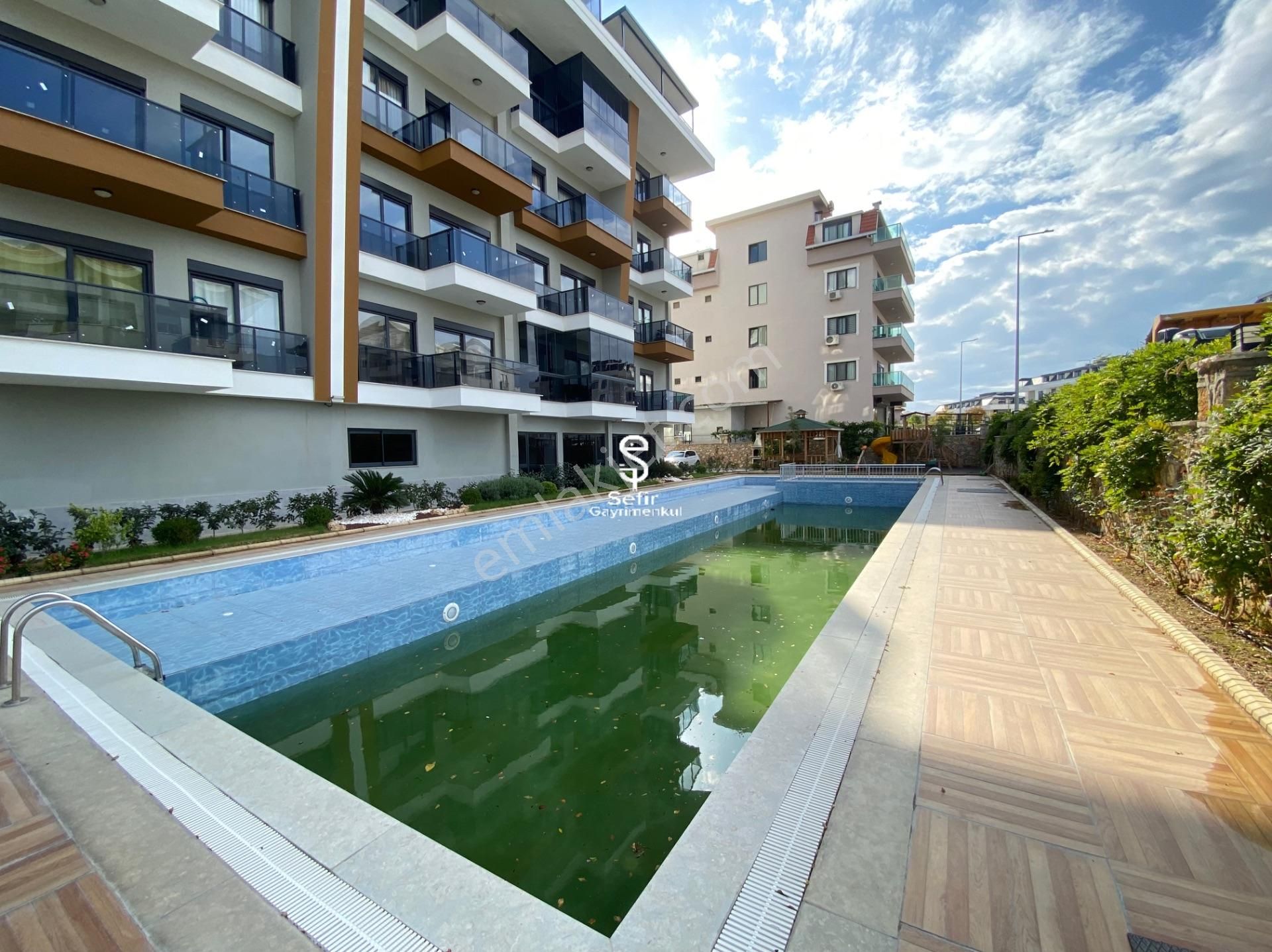 Alanya Oba'da Full Aktiviteli 1+1 Satılık Eşyasız Sıfır Daire - Görsel 23