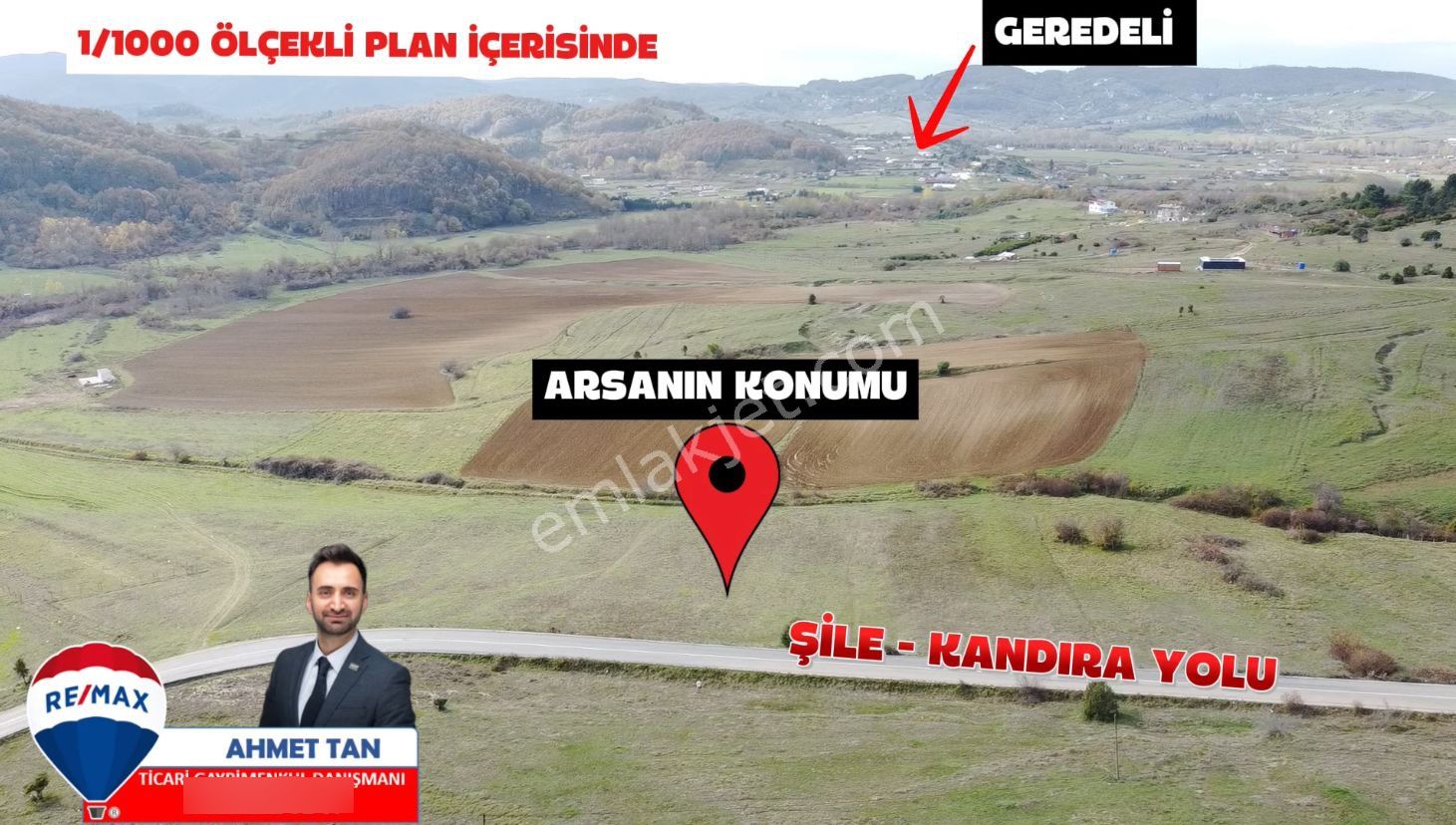 Fırsat! Asfalt Yola Cepheli 4.130 M2 Satılık Arsa Şile/ağva - Görsel 4