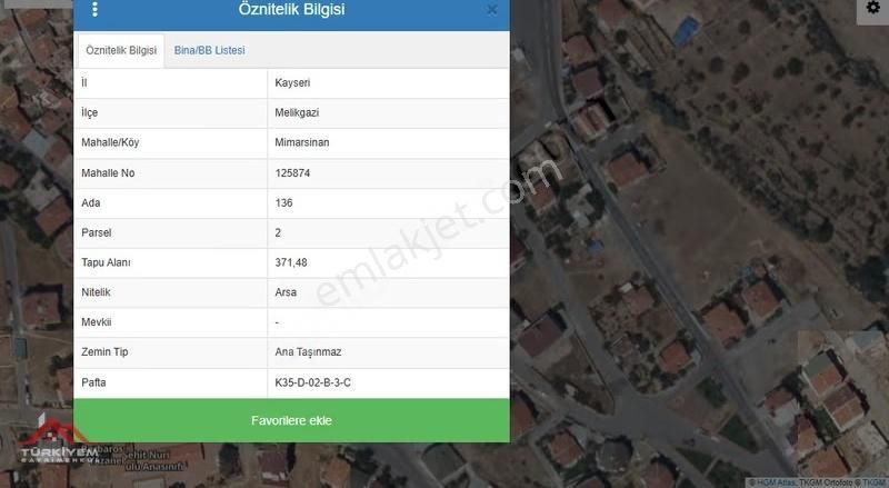 Türkiyem Gyo// Mimarsinan Mahallesin'de 371m2 Satılık Arsa - Görsel 4
