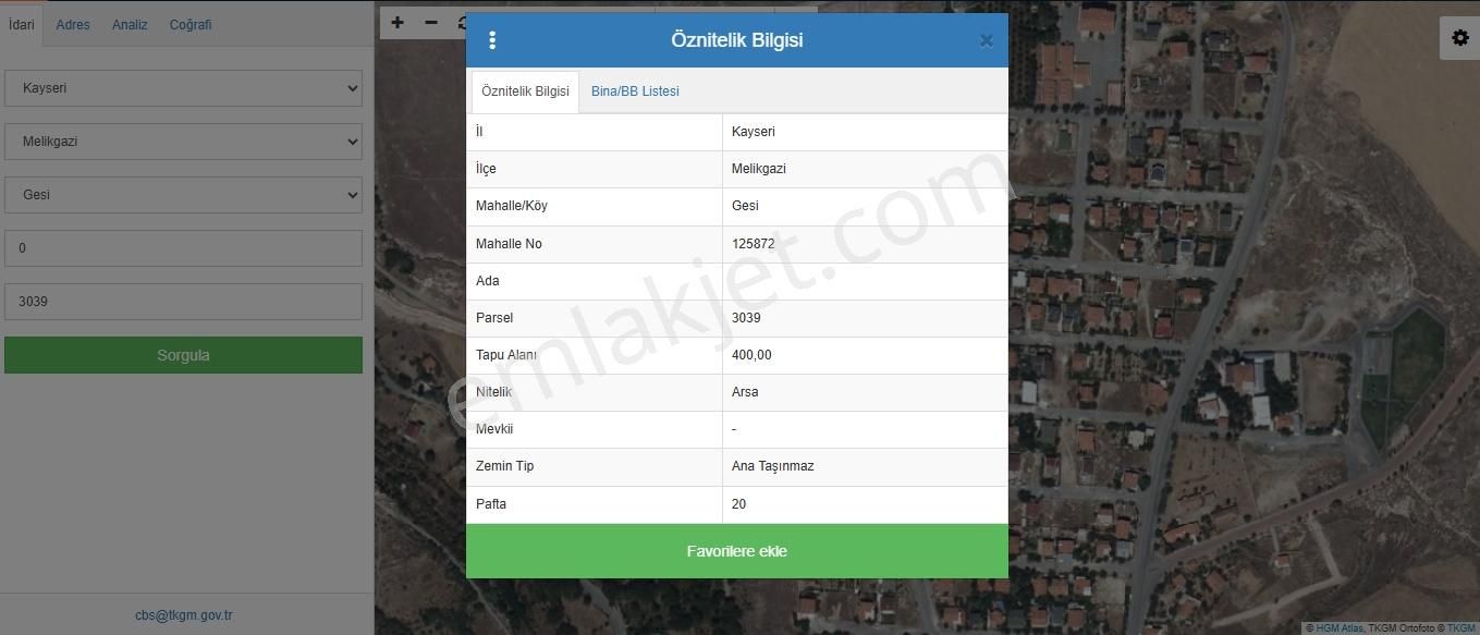 Gesi Sağlık Mah. 400m2 Mükemmel Konumlu Satılık Arsa - Görsel 3