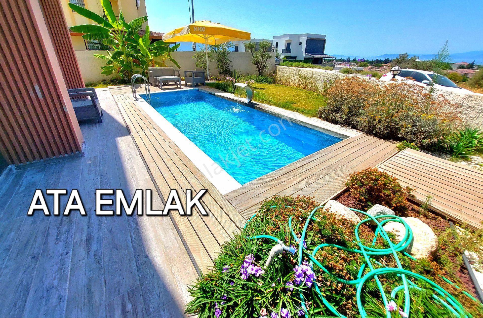 Kuşadasında Özel Havuzlu Tek Müstakil 4+1 Sıfır Villa - Görsel 34