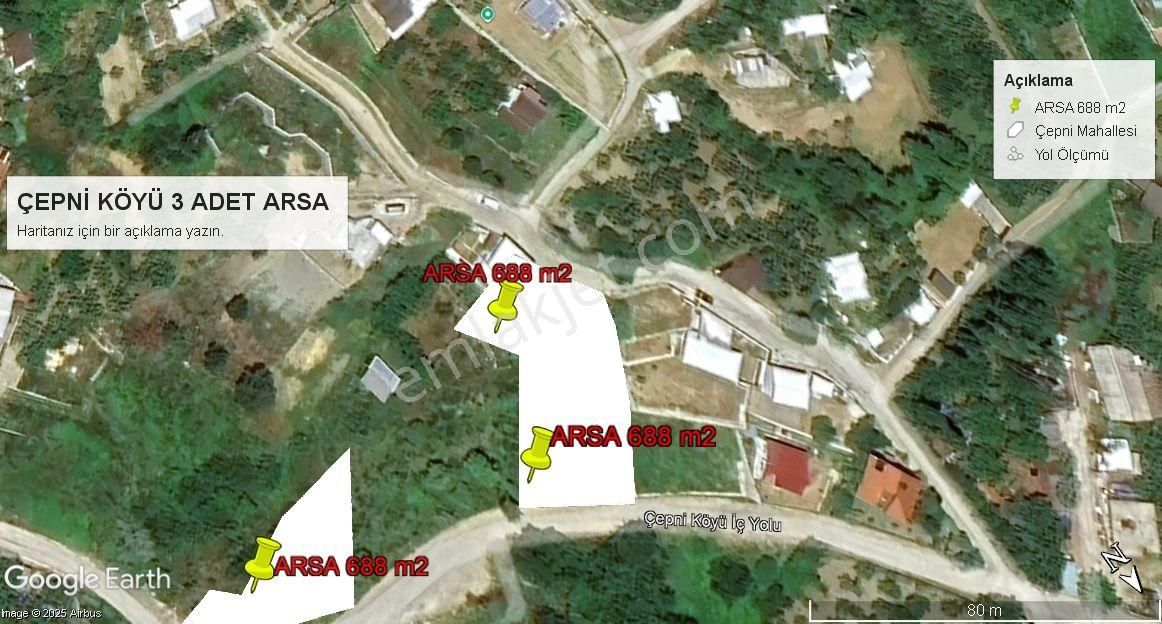 Çepni'de Deniz Manzaralı Arsalar - Görsel 11