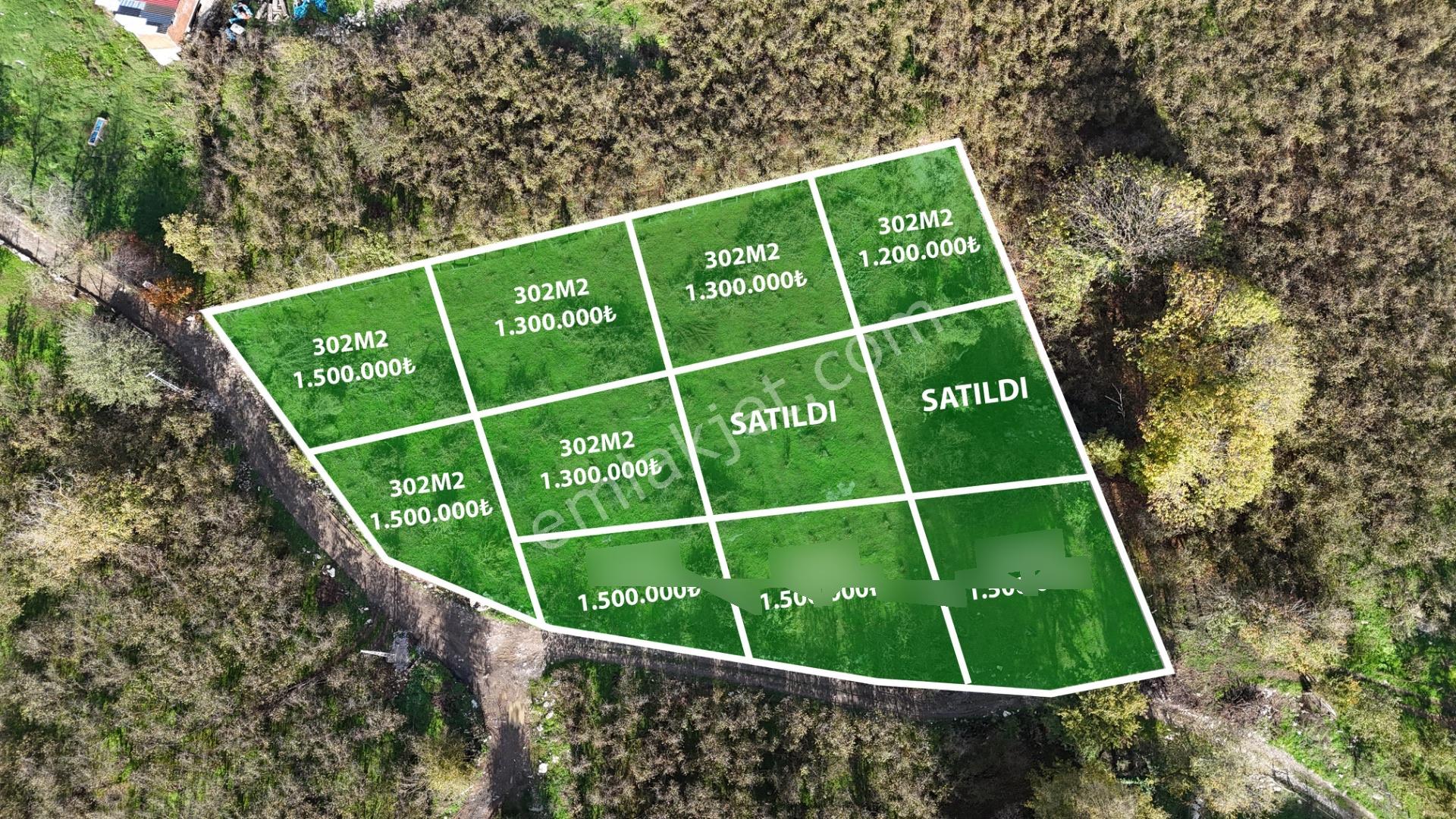Dubleks Villa Projeli Doğa Manzaralı Merkezi Konumda Parseller
