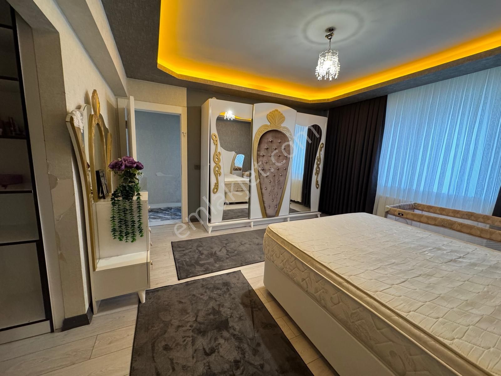 Keçiöendde 4+1 Full Yapılı Giyinme Odalı Geniş 3 Cepheli Satılık Daire - Görsel 22