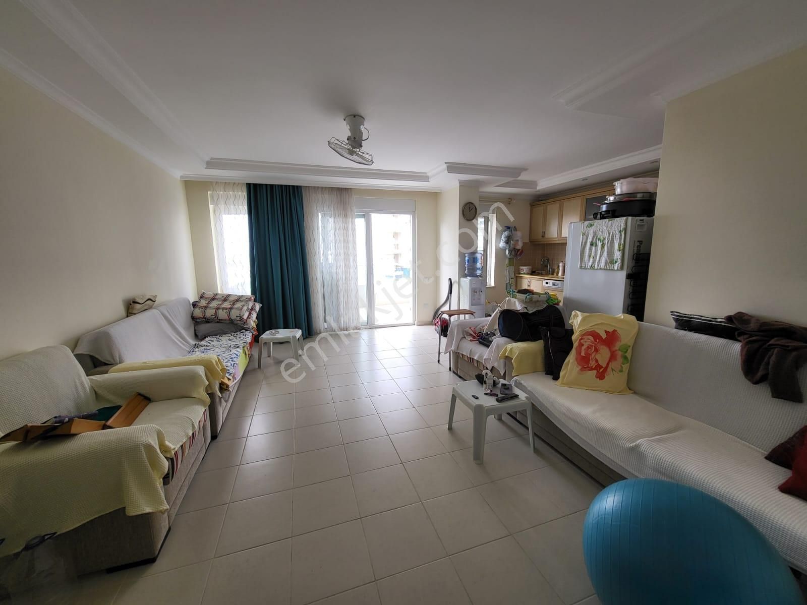 1+1 Eşyalı Satılık Daire Site İçinde Full Aktiviteli Avsallar Alanya - Görsel 21