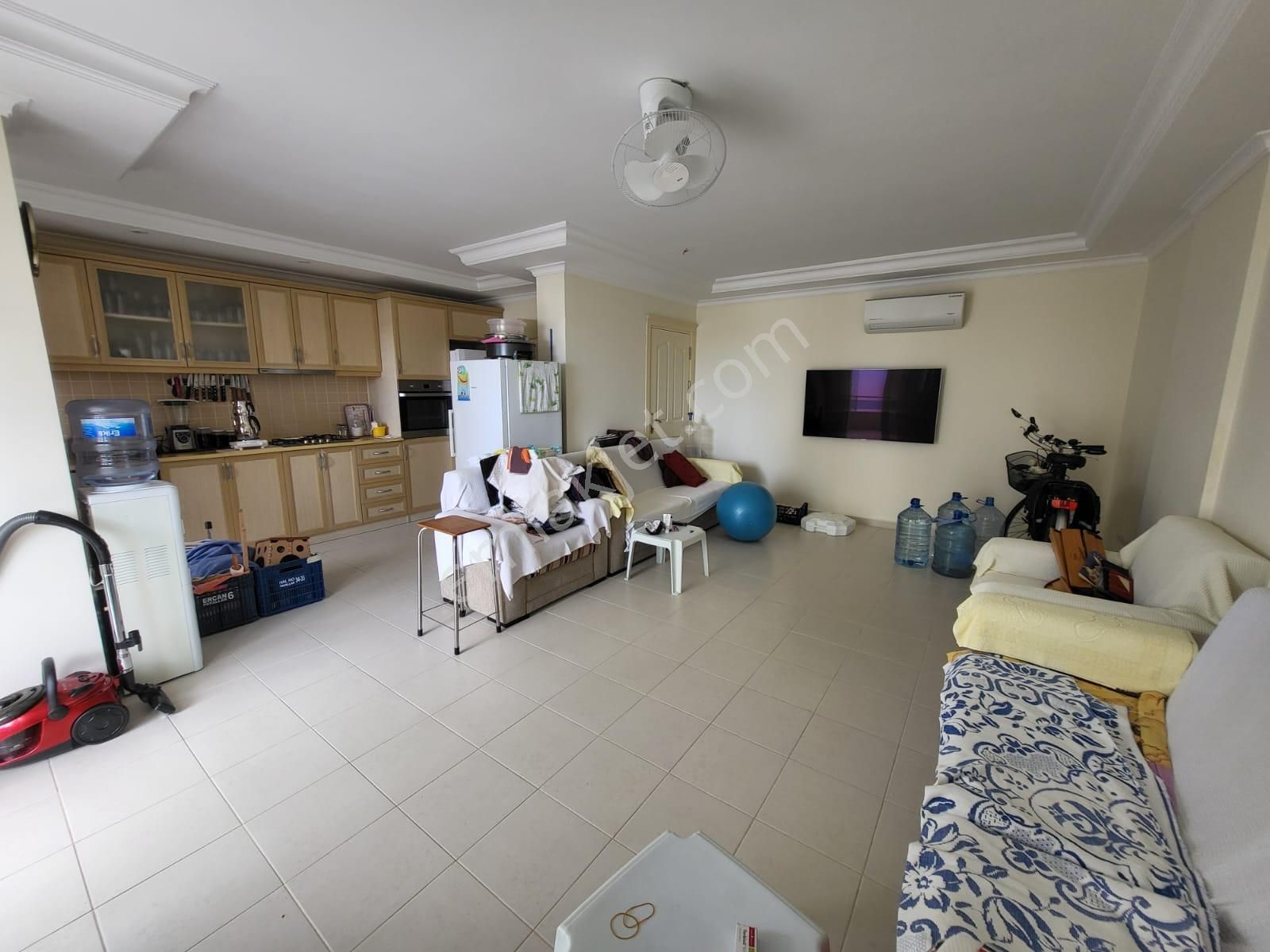 1+1 Eşyalı Satılık Daire Site İçinde Full Aktiviteli Avsallar Alanya - Görsel 12